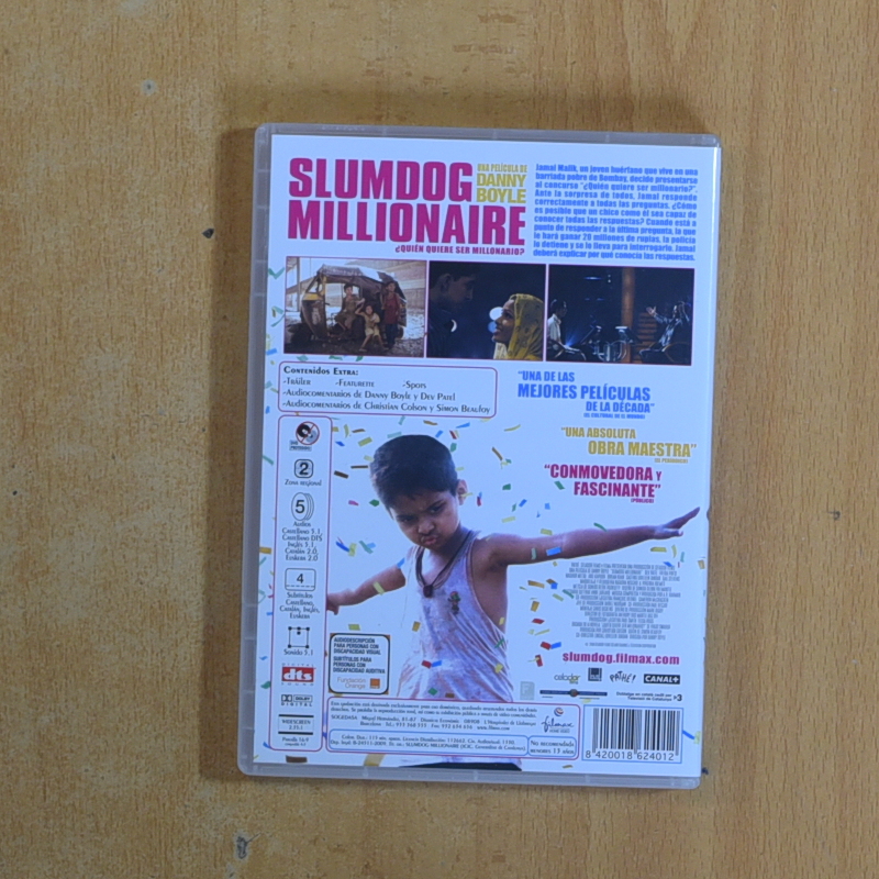 SLUMDOG MILLIONAIRE - DVD