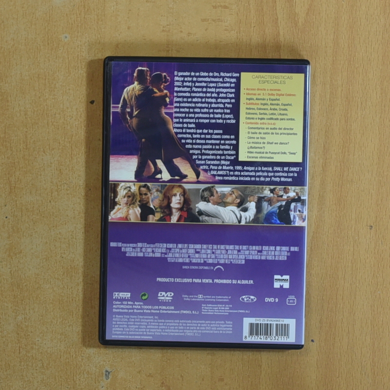 SHALL WE DANCE - DVD