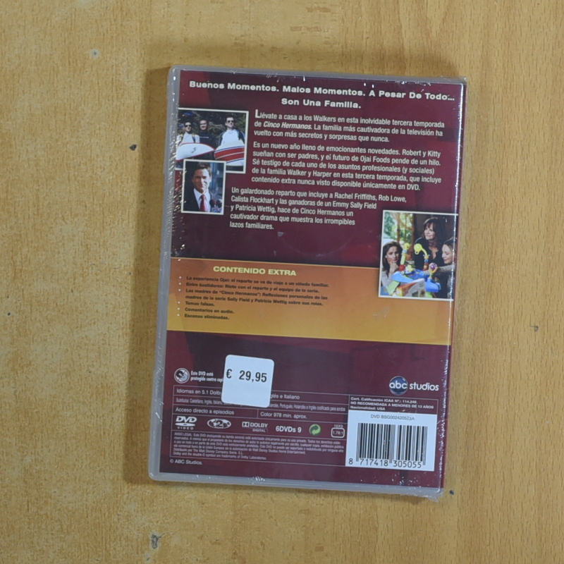 CINCO HERMANOS - TERCERA TEMPORADA - DVD