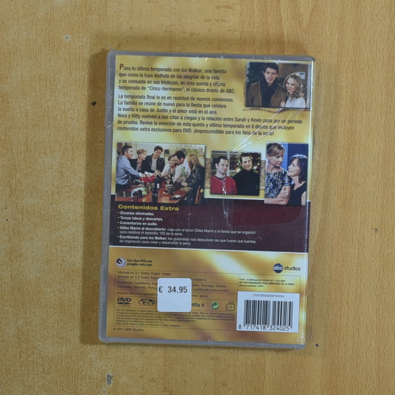 CINCO HERMANOS - TEMPORADA FINAL - DVD