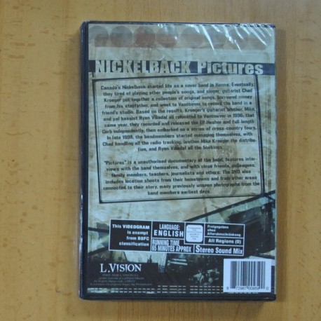 NICKELBACK - AN AUTHORISED BIOGRAPHY - DVD