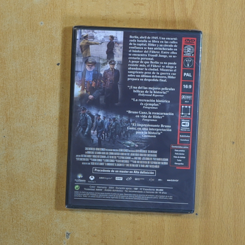 EL HUNDIMIENTO - DVD