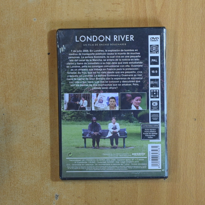 LONDON RIVER - DVD