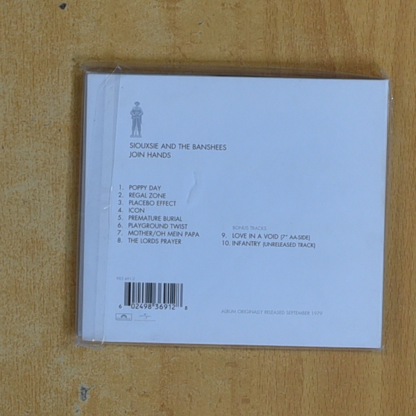 SIOUXSIE AND THE BANSHEES - JOIN HANDS - CD