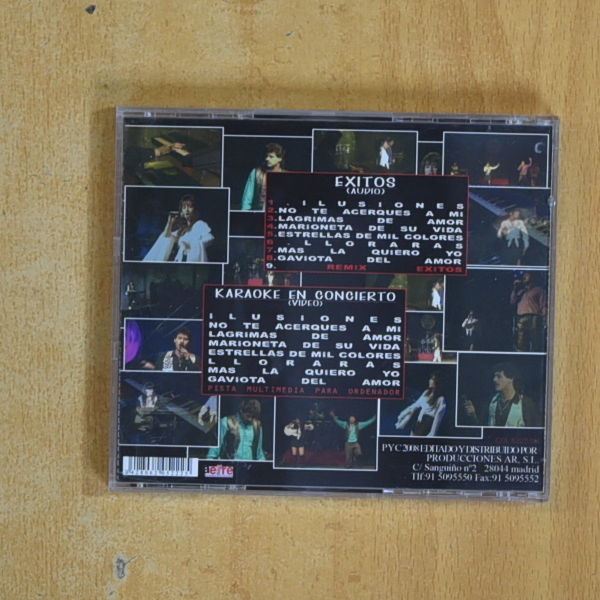 CAMELA - VIDEO ARAOKE Y EXITOS 1995 - CD