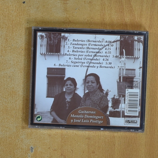 FERNANDA Y BERNARDA DE UTRERA - RAZA Y COMPAS - CD