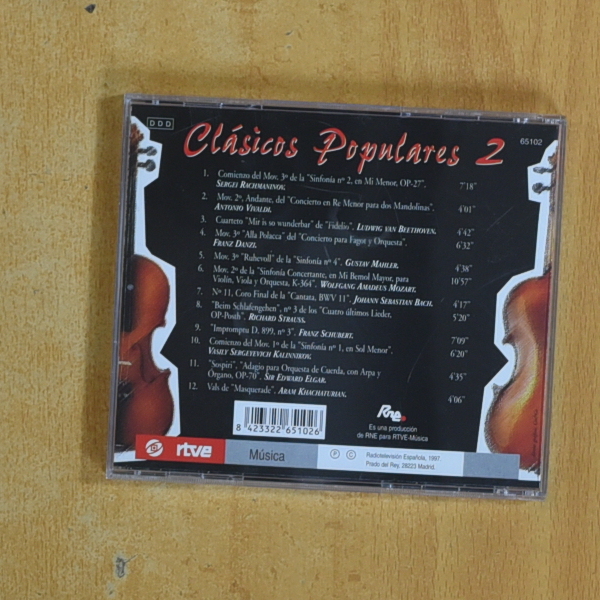 VARIOS - CLASICOS POPULARES 2 - CD
