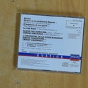 MANUEL DE FALLA - NIGHTS IN THE GARDENS - CD