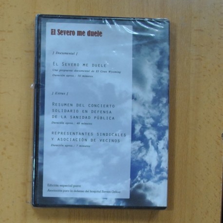 EL SEVERO ME DUELE - DVD