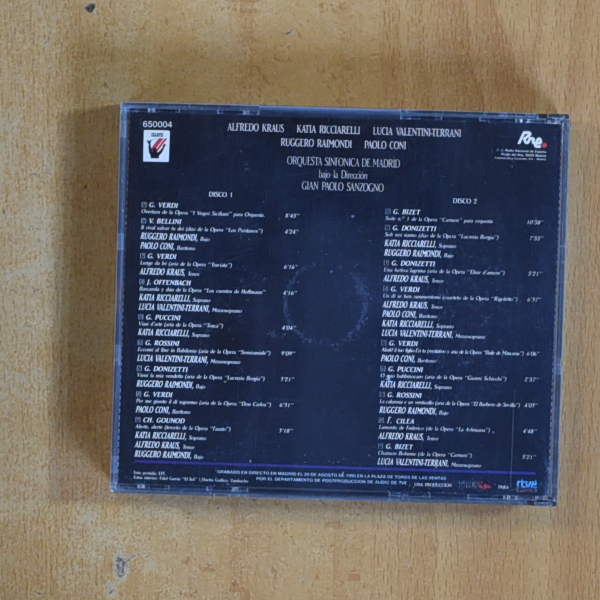 VARIOS - OPERA STARS IN CONCERT - CD