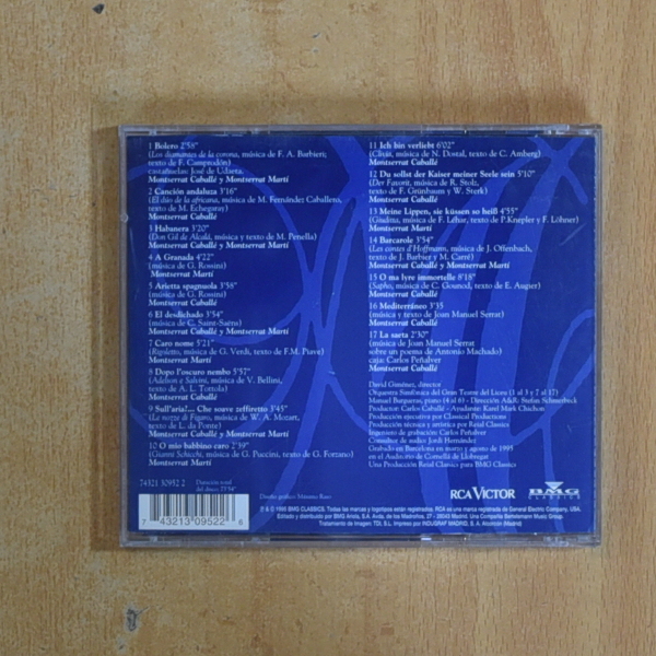 MONTSERRAT CABALLE / MONTSERRAT MARTI - DOS VOCES UN CORAZON - CD