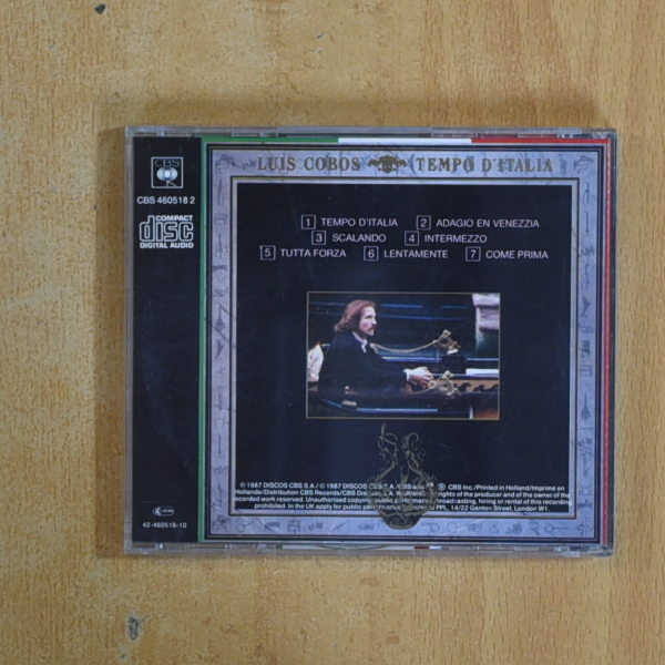 LUIS COBOS - TEMPO D ITALIA - CD