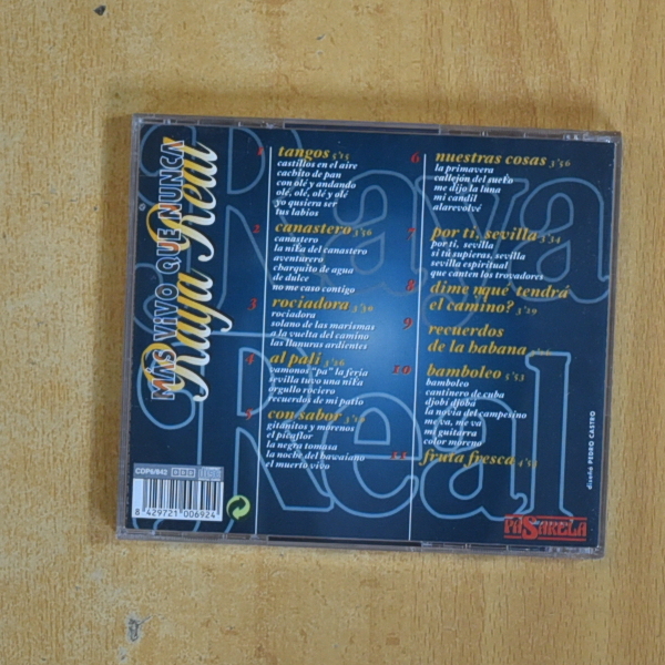 RAYA REAL - MAS VIVO QUE NUNCA - CD