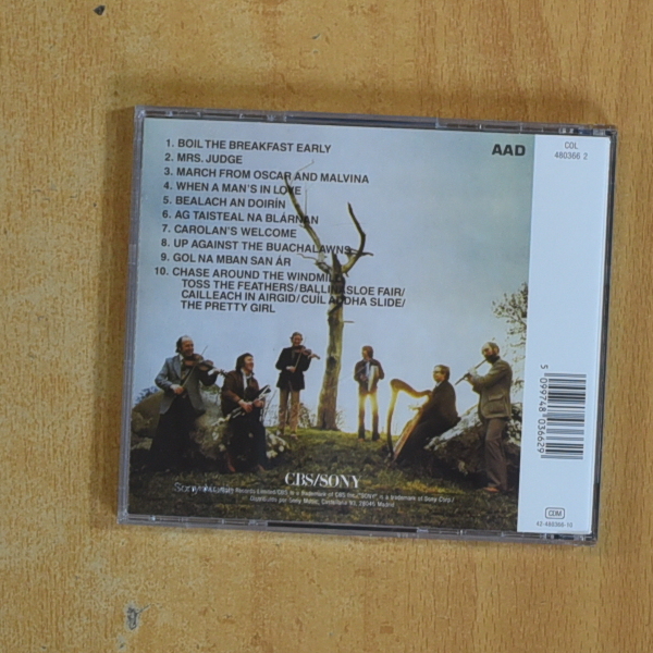 THE CHIEFTAINS - BOIL THE BREAKFAST EARLY - CD