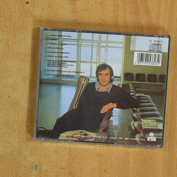 JOAN MANUEL SERRAT - EN TRANSITO - CD