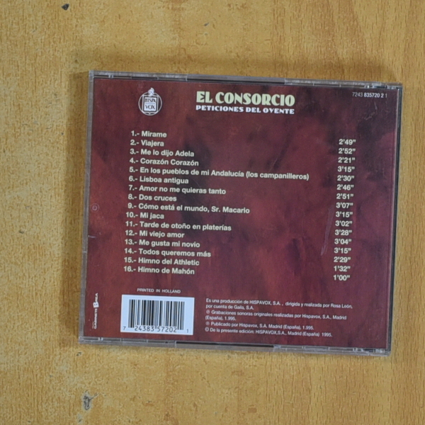 EL CONSORCIO - PETICION DEL OYENTE - CD