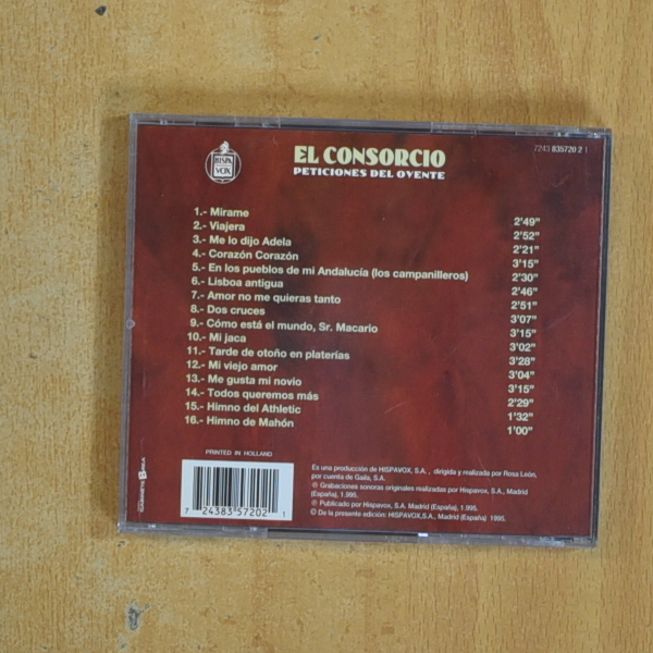 EL CONSORCIO - PETICION DEL OYENTE - CD