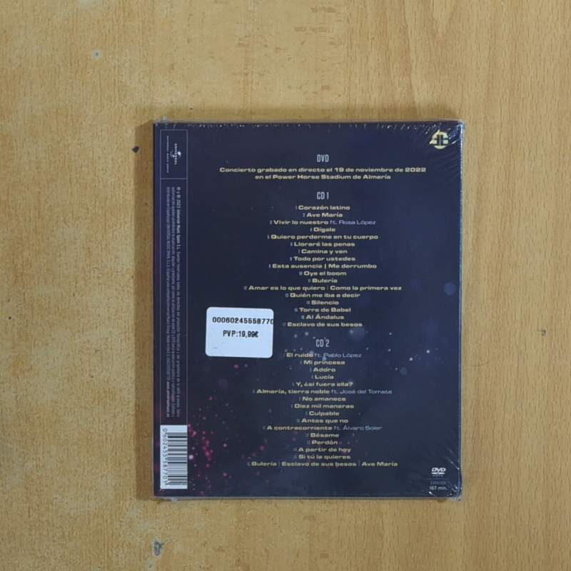 DAVID BISBAL - 2O ANIVERSARIO - DVD