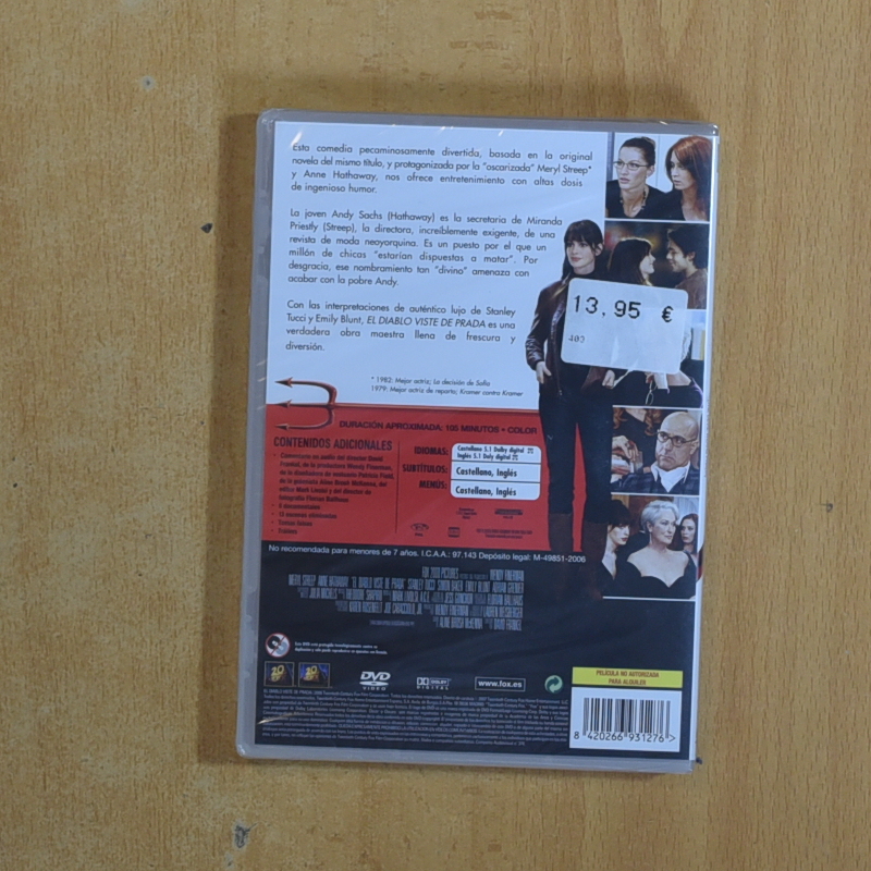 EL DIABLO VISTE DE PRADA - DD