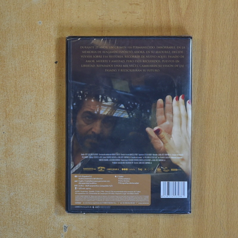 EL SECRETO DE SUS OJOS - DVD