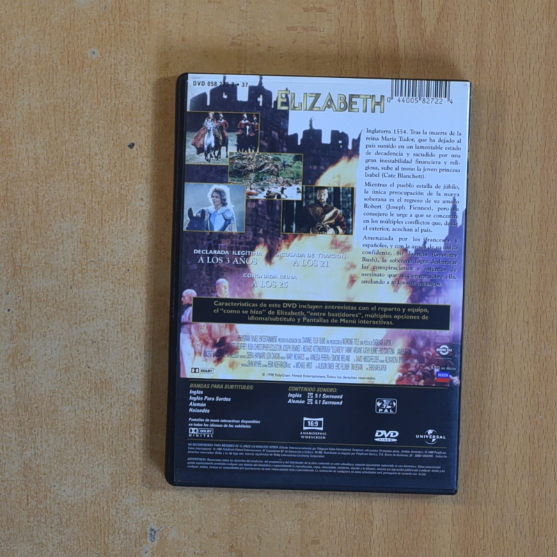 ELIZABETH - DVD