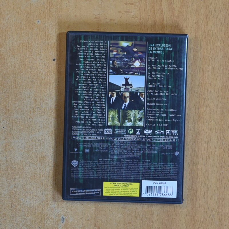 MATRIX RELOADED - DVD