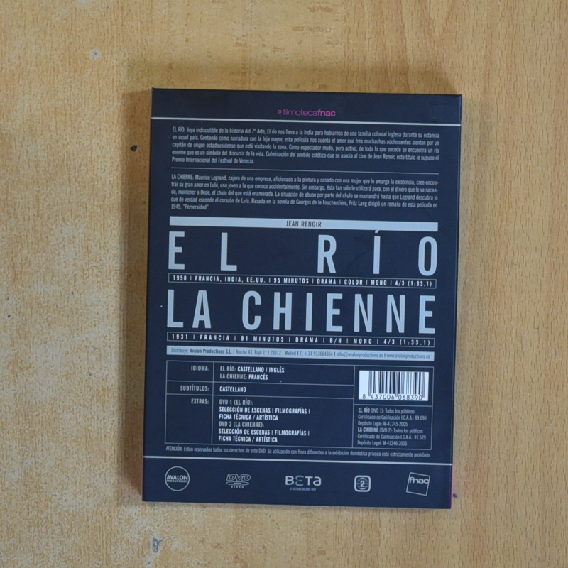 EL RIO / LA CHIENNE - DVD