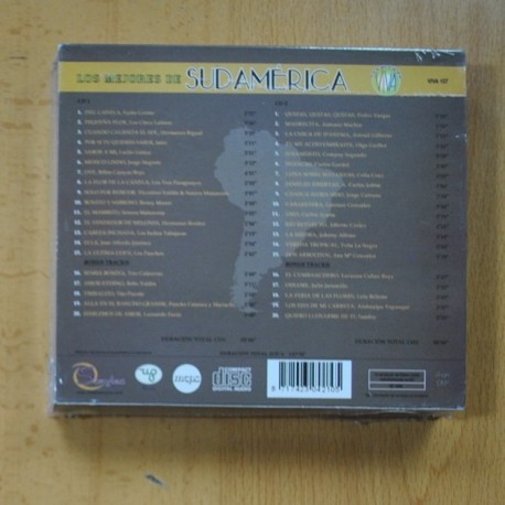 VARIOS - LOS MEJORES DE SUDAMERICA - 2 CD