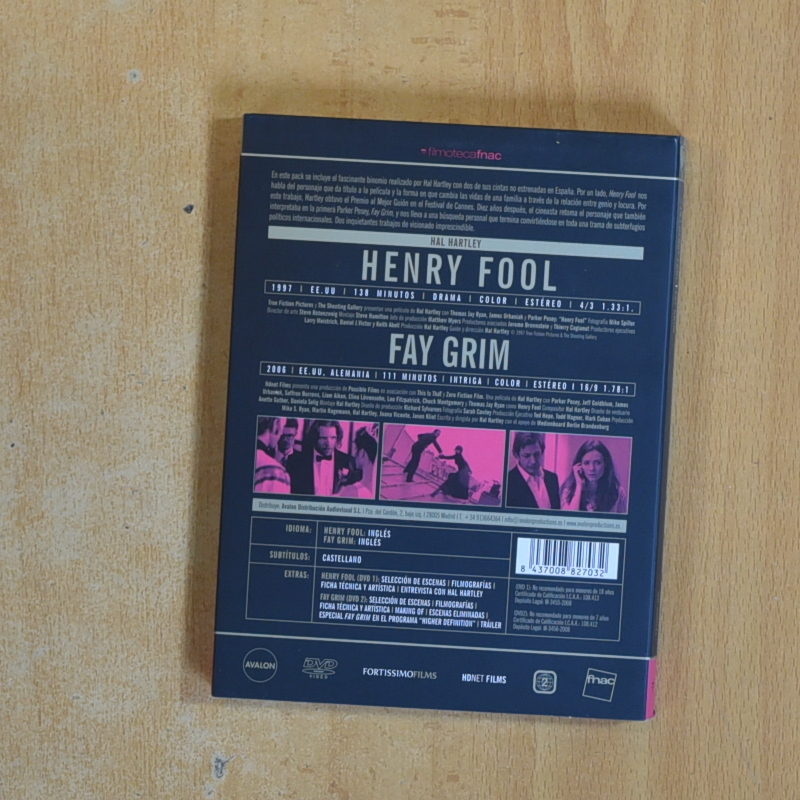 HAL HARTLEY - DVD