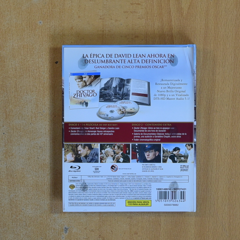 DOCTOR ZHIVAGO - BLURAY