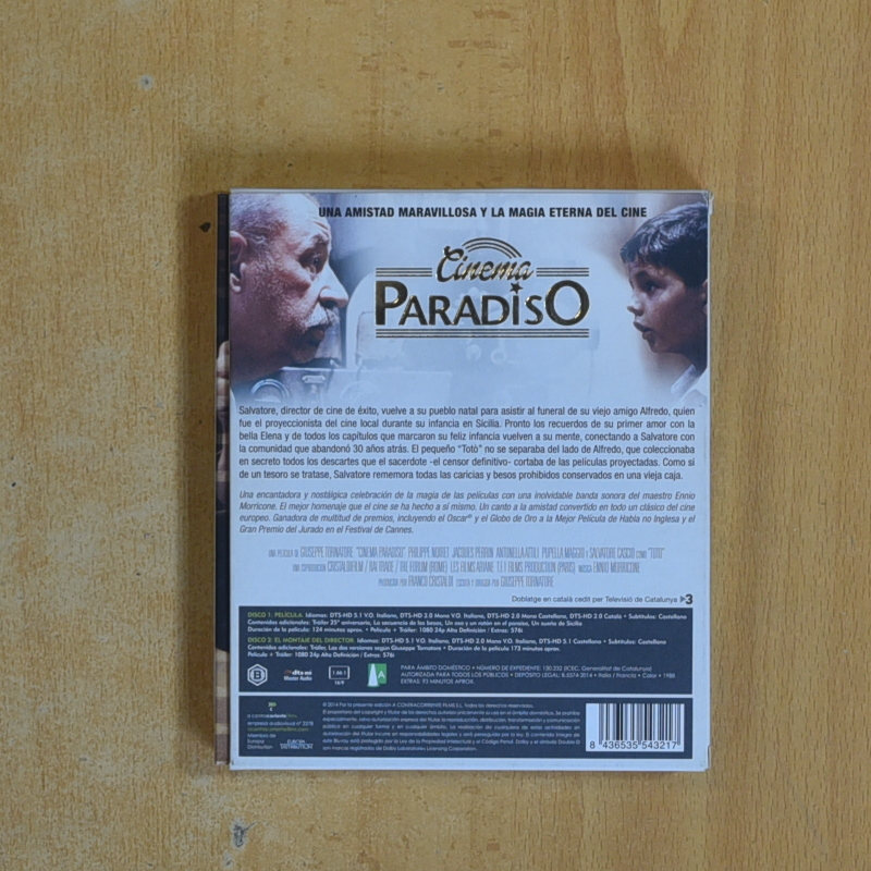 CINEMA PARADISO - BLURAY
