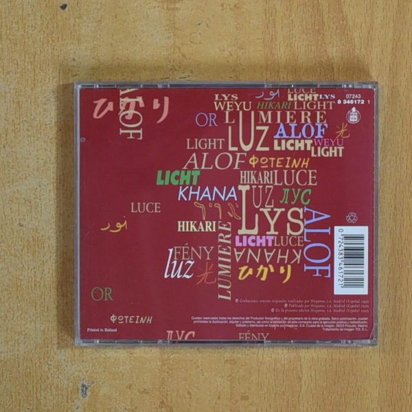 LUZ - COMO LA FLOR PROMETIDA - CD