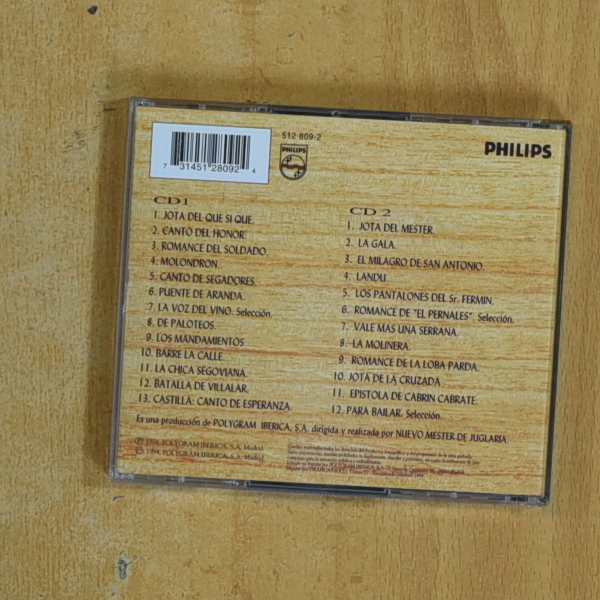 N UEVO MESTER DE JUGLARIA - 25 ANIVERSARIO - CD
