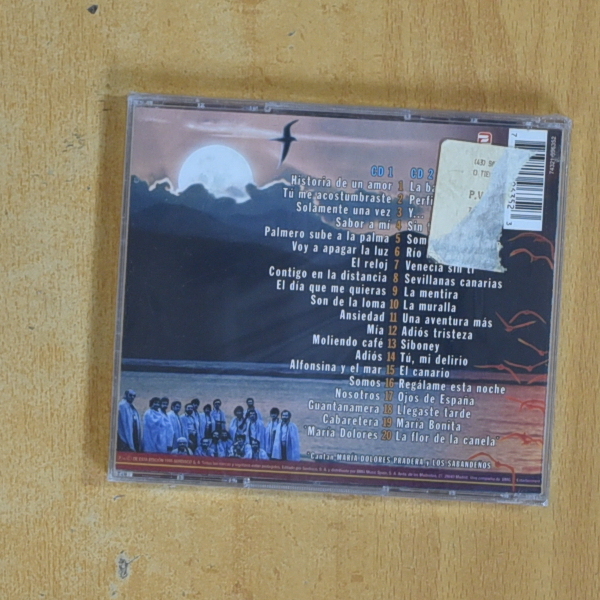 LOS SABANDEÑOS - TIERRA AIRE AGUA Y FUEGO - CD