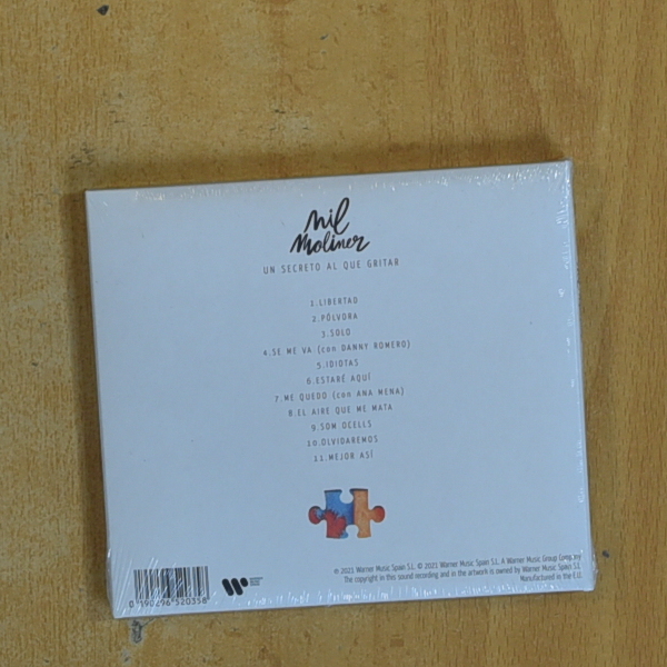 NIL MOLINER - UN SECRETO AL QUE GRITAR - CD