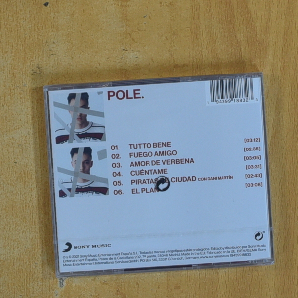 POLE - TUTTO BENE - CD