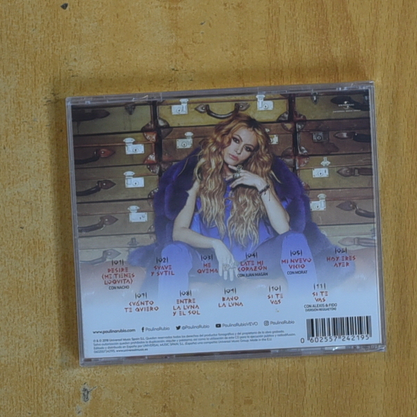 PAULINA RUBIO - DESEO - CD