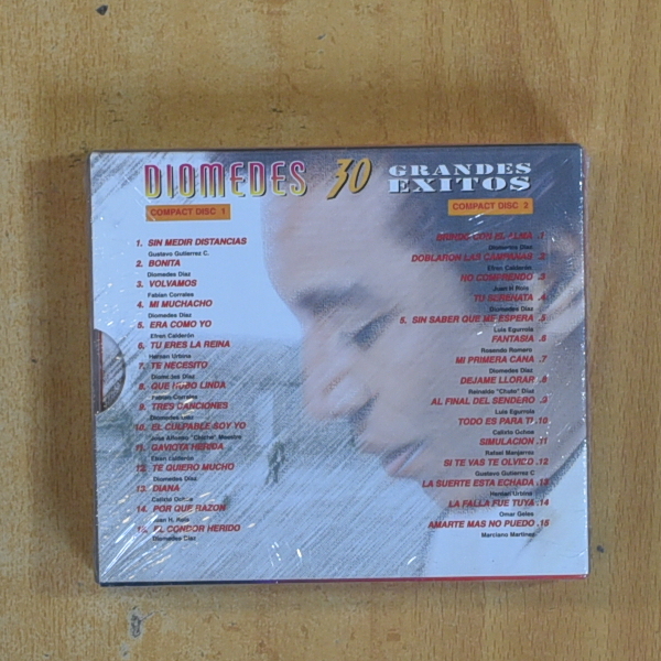 DIOMEDES - 30 GRANDES EXITOS - CD