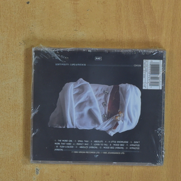 SCRITTI POLITTI - CUPIDE PSYCHE 85 - CD