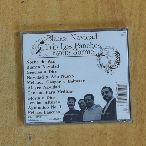TRIO LOS PANCHOS / EYDIE GORME - BLANCA NAVIDAD - CD