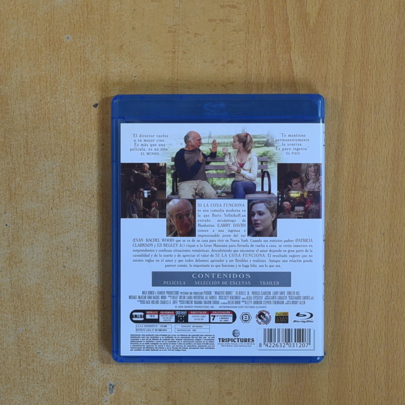 SI LA COSA FUNCIONA - BLURAY