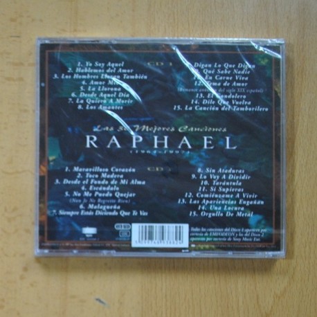 RAPHAEL - LAS 30 MEJORES CANCIONES 1964 1997 - 2 CD