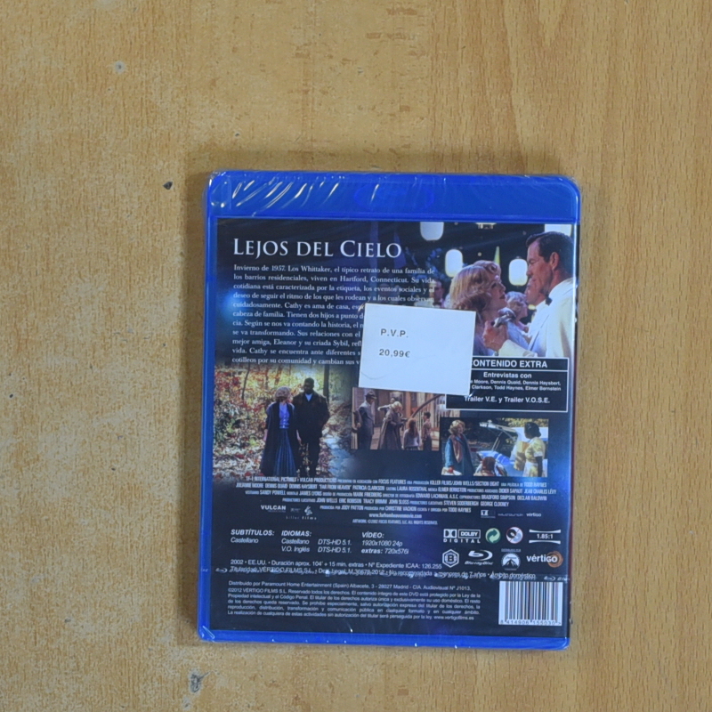 LEJOS DEL CIELO - BLURAY