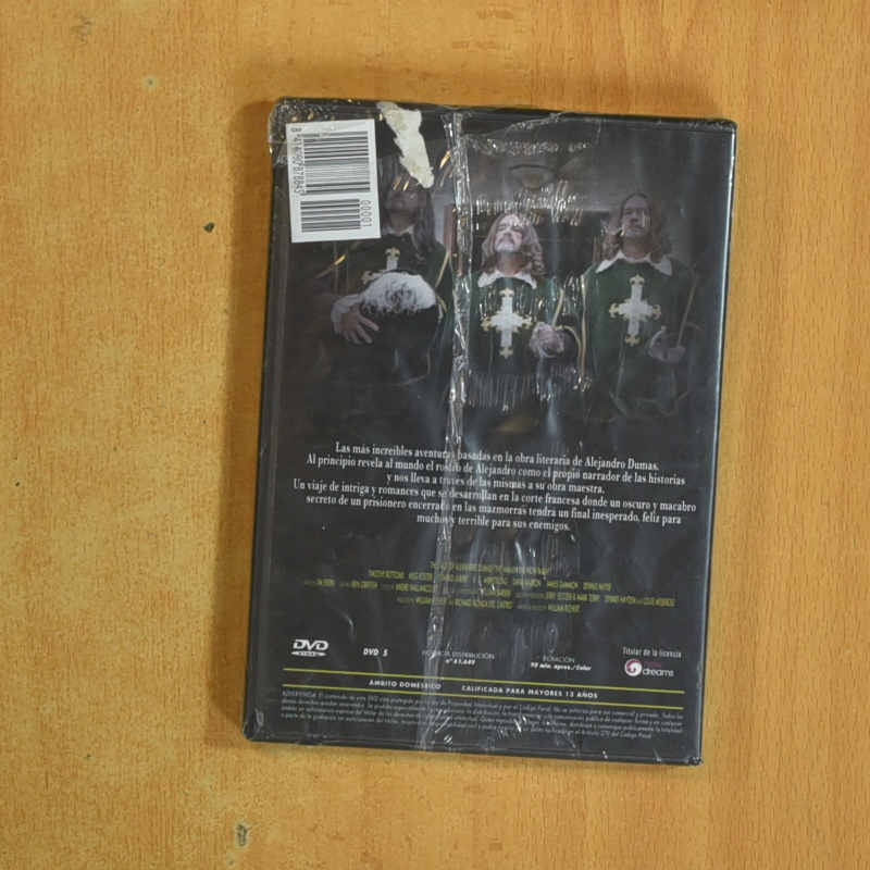 LOS MOSQUETEROS DEL REY - DVD