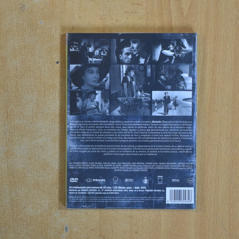 OBSESION - DVD