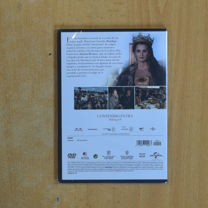 LA REINA DE ESPAÑA - DVD