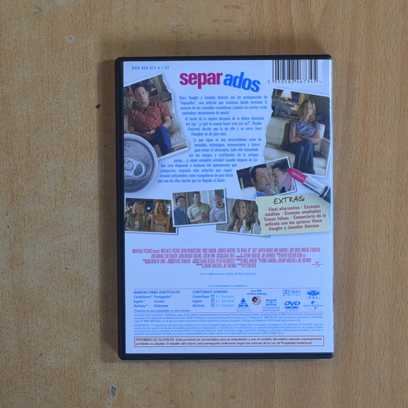 SEPARADOS - DVD