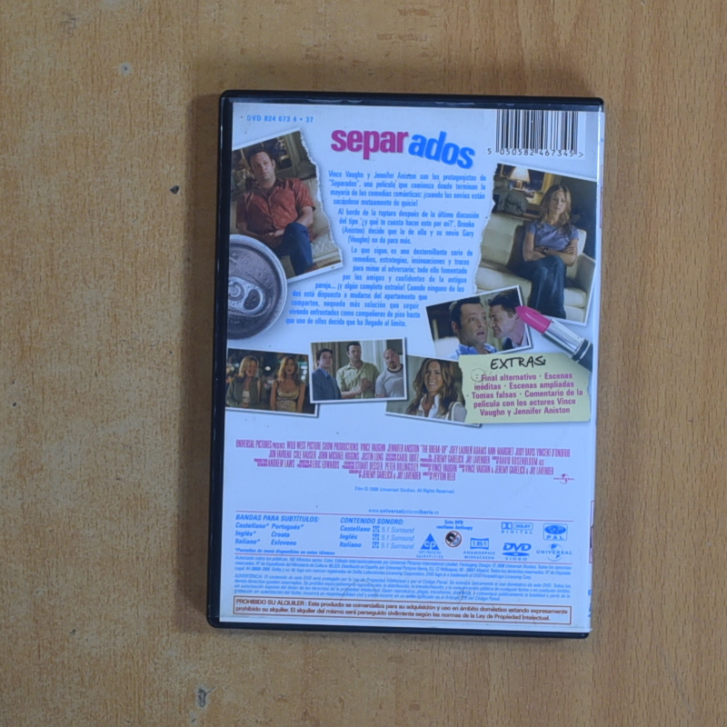 SEPARADOS - DVD