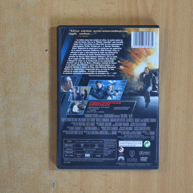 MISION IMPOSIBLE III - DVD