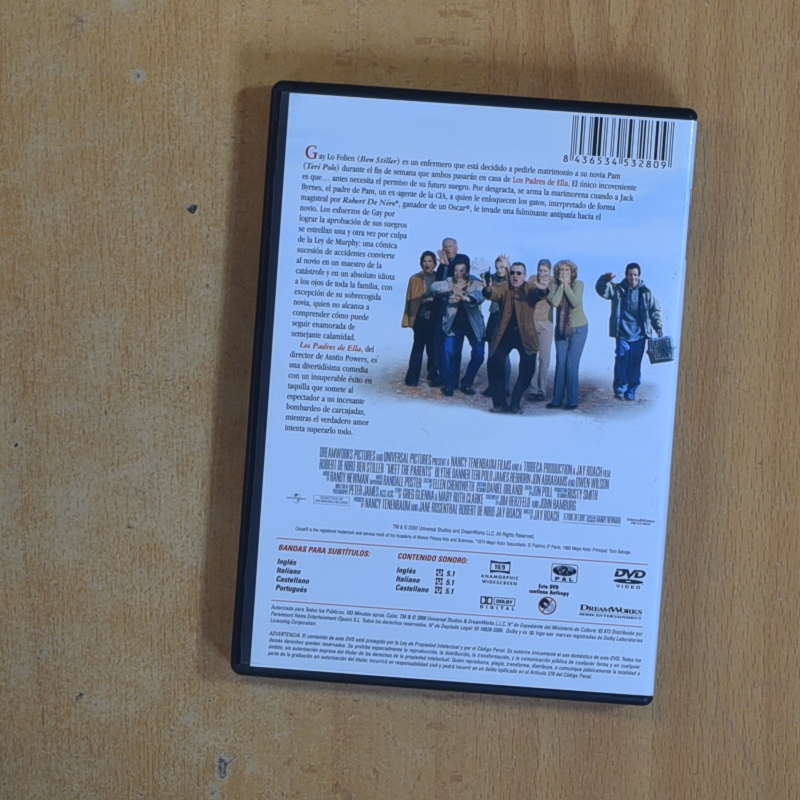 LOS PADRES DE ELLA - DVD